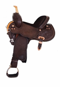 Circle Y Josey Ultimate Cash Barrel Saddle MJ79