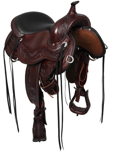 Circle Y Julie Goodnight Wind River Flex2 Saddle Floor Model