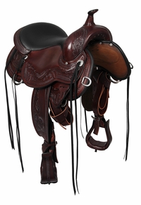 Circle Y Julie Goodnight Wind River Flex2 Saddle Floor Model