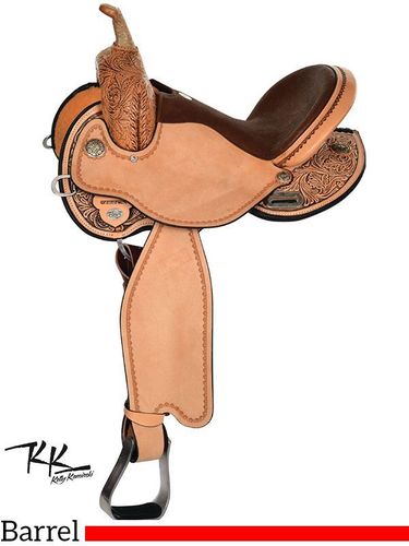 15" Circle Y Kelly Kaminski Swift Flex2 Barrel Racer Saddle 1522 SAVE $499 CLEARANCE