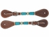 Circle Y Ladies Turquoise Round Up Spur Straps 1025-35