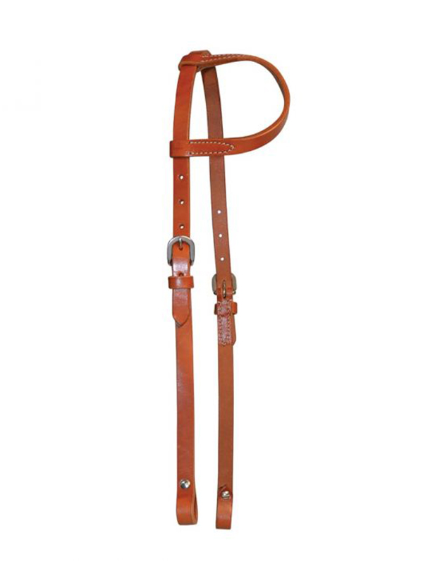 Circle Y Lightweight Classic One Ear Headstall 021613