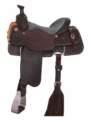 14" to 17" Circle Y Mesquite Roper Saddle 2783
