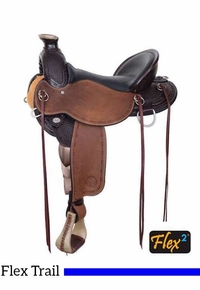 Circle Y Oakwood Flex2 Trail Saddle 1137