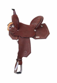 Circle Y Redwood Barrel Saddle 2235