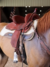 Circle Y Redwood Barrel Saddle 2235