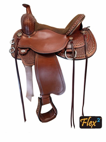 14" to 18" Circle Y Reno Flex2 Trail Saddle 2373