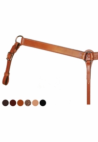 Circle Y Smooth Leather Breast Collar 428100
