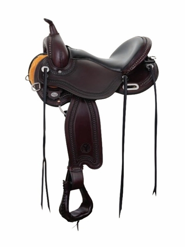 13" to 17" Circle Y Snowy River Flex2 Trail Saddle 1687