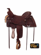 16" Circle Y Burnett Flex2 Hardseat Trail Saddle 1672