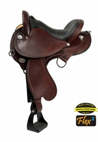 Circle Y Virginia Flex2 Endurance Trail Gaiter Saddle 1588