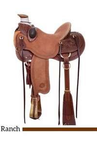 Circle Y Williston Wade Ranch Saddle 1134 w/Free Pad