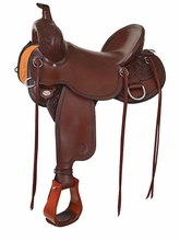 DISCONTINUED 2026 - 15" Circle Y Wrangler Flex2 Trail Saddle 2383