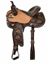 13.5" to 16" Circle Y KL Big Iron Flex2 Mounted Shooting Saddle