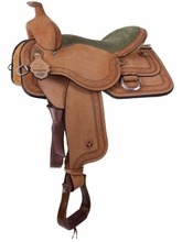 14" to 17" Circle Y Nikki Reed Bayou Solstice Trail Saddle 1686