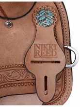 14" to 17" Circle Y Nikki Reed Bayou River Flex2 Trail Saddle 1688