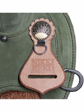 13" to 17" Circle Y Nikki Reed Bayou Sage Flex2 Trail Saddle 1694