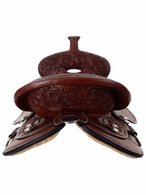 14" to 18" Circle Y Nikki Reed Bayou Bloom Flex2 Trail Saddle 2386