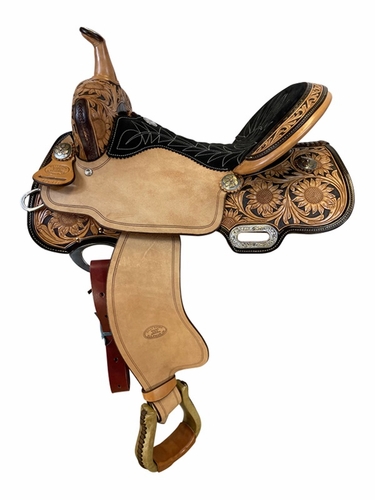 14" - 17" Billy Cook CJ Sunflower Barrel Saddle 1516