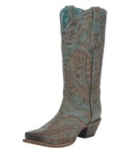 Womens Corral Embroidery Goat Cowboy Boot Z5345