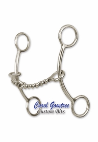 Classic Equine Goostree Simplicity Bit Twisted Wire Snaffle GTSBIT12