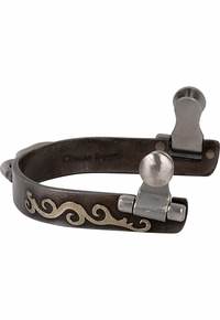 Classic Equine Scroll Bumper Spurs SPURBSCROLL