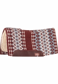 Classic Equine Sensorflex Wool Contoured Top Saddle Pad SCWPF34