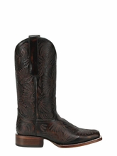 Corral Women's Black Floral Cowboy Boots A4848