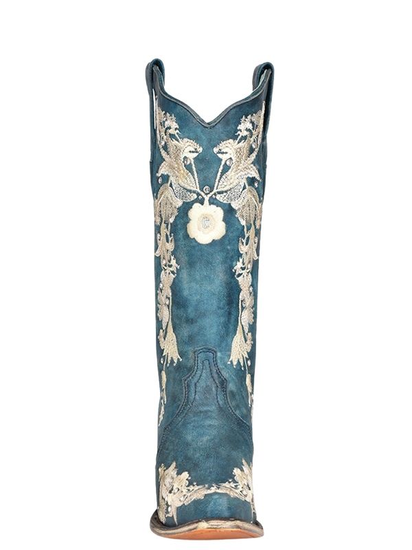 Tropical Hawaiian Floral Print Women's Boots
