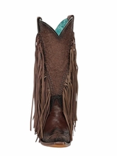 Womens Corral Overlay & Embroidery Woven Boots A5023