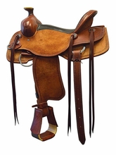 16” Crates Cheyenne Ranch Roper Saddle 7211-CR
