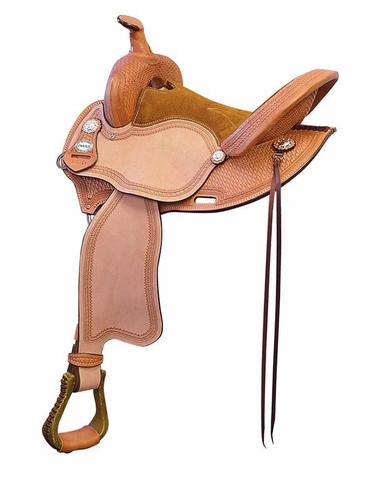 15” 16” Crates Sunset Barrel Racer Saddle 7712