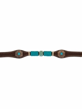 Circle Y Turquoise Roundup Breast Collar 1025-20