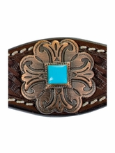 Circle Y Turquoise Roundup Breast Collar 1025-20
