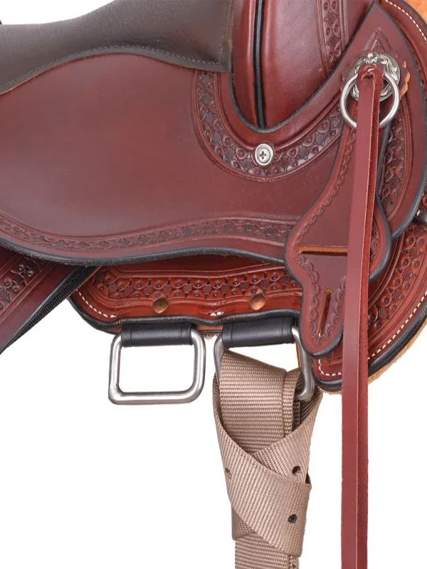15" to 17" Circle Y Buffalo Gap Trail Saddle 2614 w/Free Pad