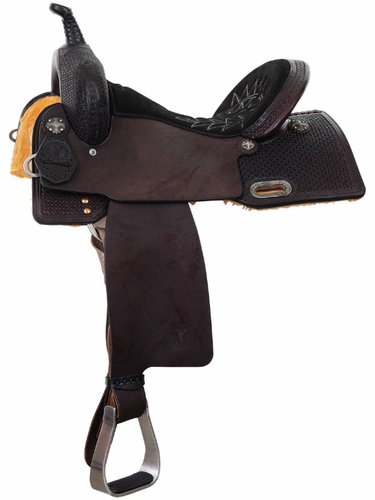 13.5in to 16in Circle Y Chrisley High Country Barrel Saddle 2243
