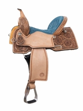 13.5" to 16" Circle Y Maisie Freedom Fit Barrel Saddle 2229
