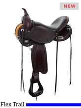 14" Circle Y Snowy River Flex2 Trail Saddle 1687 SAVE $279 CLEARANCE