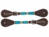 Circle Y Ladies Turquoise Round Up Spur Straps 1025-35