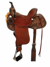 14.5inch Circle Y Team Camarillo Show Stopper Barrel Saddle Wide Tree 4518