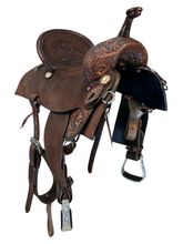 Double J Pozzi Pro Flex Barrel Racer Saddle SBPF142 CLEARANCE