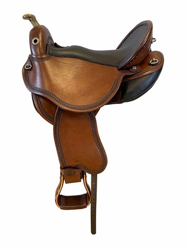 DP Saddlery Quantum Short & Light Western Trail Saddle 6225
