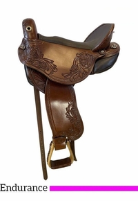 DP Saddlery Quantum Short & Light Endurance Saddle 7450