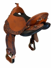DP Saddlery Quantum Short & Light Trail Saddle 1216-8555