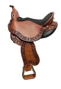 DP Saddlery Quantum Short & Light Trail Saddle 1216-8555
