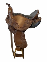 DP Saddlery Quantum Short & Light Western Trail Saddle 6524