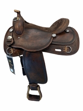 DP Saddlery Trainer Roughout Saddle 2206-8592