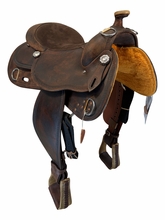 DP Saddlery Trainer Roughout Saddle 2206-8592