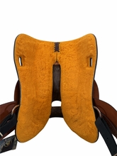 DP Saddlery Trainer Roughout Saddle 2206-8592