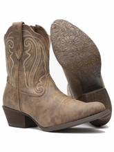 Durango Womens Crush Distressed Shortie Boots DRD0372
